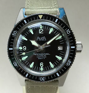 Vintage Alsta Nautoscaph Dive Diver Diving