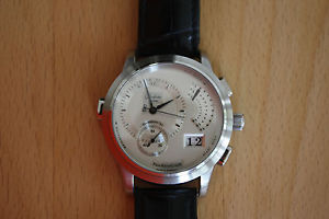 Glashütte Original PanoRetroGraph mit Faltschließe in 18 K (750) Weissgold