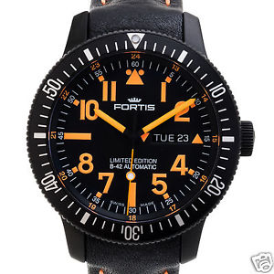 Fortis B-42 Black Mars 500 Day/Date Automatic Limited Edition
