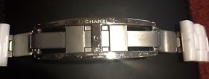 Authentic Chanel J12 White Ceramic 33mm Ladies Watch H0968