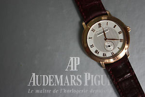 Audemars Piguet  Modell „Jules Audemars“ in 18 K (750) Rose-Gold