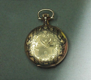 Antique c1909 Elgin Ladies Pocket Watch - Good Working Condition - T674