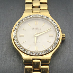 JUVENIA 18k Gold Ladies watch Diamond Bezel Watches Women`s Luxury