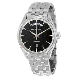 Jazzmaster Automatic Black Dial Stainless Steel Men's Watch