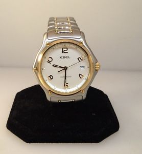 EBEL 1911 GOLD AND STAINLESS STEEL AUTOMATIC MEN'S WATCH NEW!!!