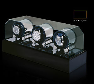 Orbita Premium Watch Winder - Futura 3 Watch Winder (Black Lacquer Winder)