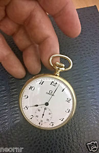 OMEGA pocket watch - Orologio da tasca in oro 750 18 Kt - Doppio fondello