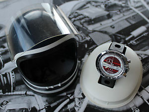 VINTAGE HEUER JACKY ICKS CHRONOGRAPH + HELMET BOX SET AUTAVIA MONTE CARLO RALLY