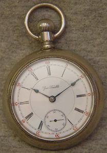 1893 1st year Hamilton 16j 932 ~ serial number 364 ~ 2 stars