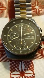 Vintage Porsche Design Military Orfina Chronograph Automatic Lemania 5100
