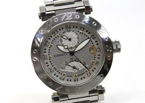 AUTHENTIC ZANNETTI Pegasus Collection GMT Power Reserve Men's Wristwatch RARE