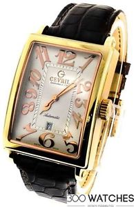Gevril Avenue of America 18k Yellow Gold Automatic Watch image 1