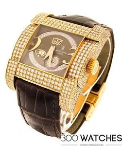 de Grisogono Instrumento Novantatre 18k Gold Diamond Watch