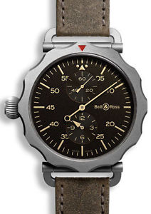 Bell & Ross Vintage WW2 Regulateur Heritage BRWW2-REG-HER/SCA Wrist Watch for...