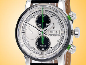 Chronoswiss Pacific Chronograph Stainless Steel Men's Watch Retail: $6,500