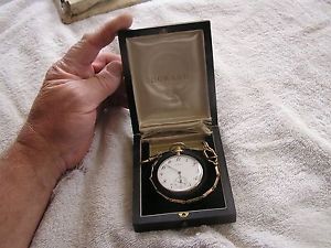 Antique E- Howard Pocket Watch 14K Gold 23 Jewels Original Box Paper