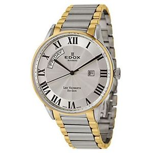 Edox Les Vauberts Day Date Automatic Men's Automatic Watch 83011-357J-AR
