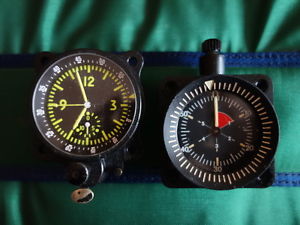 Chronomètre Bréguet type 11 jaune + chronomètre DODANE
