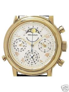 Auth SHELLMAN "Grand Complication Premium" 6771-T011179 Quartz, Men's watch