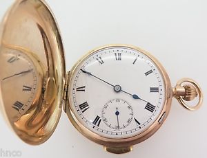 .SWISS 1/4 REPEATING 9k GOLD POCKET WATCH MADE FOR THE ENGLISH MARKET