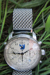 Zeppelin Uhr ETA Valjoux 7753 Limited Edtition Gorch Fock Automatik Chronograph