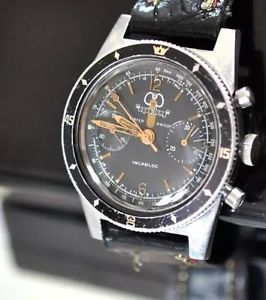Vintage Aqualung 1962 Dive Watch Aqua Lung Chronograph pour U.S. Divers Company