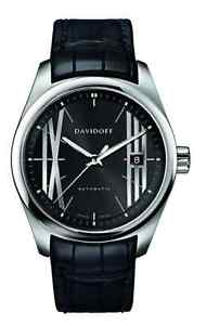 Davidoff Velocity 21131 automatic watch ALLIGATOR STRAP BARGAIN!