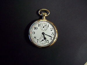 Extremely Nice 16s Elgin " Father Time " Grade 454 Wind Indicator Pocket Watch