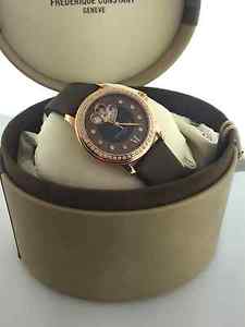 Frederique Constant Ladies Rosegold Plated Watch with Diamonds FC-310CDHB2PD4
