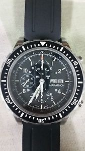 Marathon csar chronograph watch valjoux 7750 movement