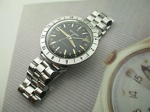Vintage & Early M3 stainless steel Accutron Astronaut ,Bullet bracelet, SERVICED