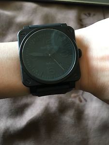 Bell & Ross Black Phantom Watch BR03-92-S-18201