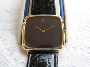 VINTAGE MEN'S AUDEMARS PIGUET,BIG SIZE,18K CASE,20J,8 POS. ADJ.,HIGH GRADE