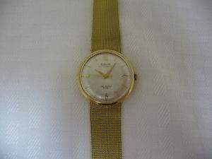 14K ROBERTA-SWISS SOLID GOLD BRACELET WATCH - 39.4 grams of Gold- NO RESERVE