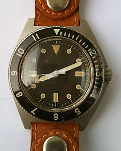 Vintage Benrus Automatic Mil-W-50717 Type 1 Class A Military Diver Watch 1978