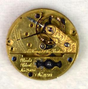 E HOWARD & CO SERIES II MOVEMENT - No 2799 - CLEAN & RUNNING