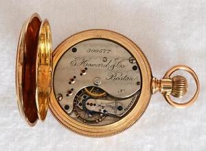 14 K - E HOWARD & CO "N SIZE" 3/4 PLATE SERIES VIII OF