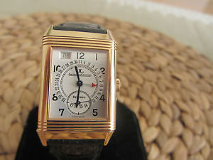 Jaeger-LeCoultre Reverso Day Date Rose Gold 18k Grand Taille Box&Paper