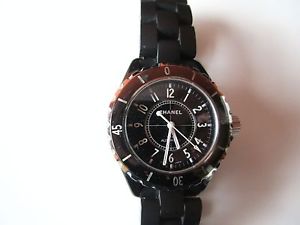 CHANEL J12 AUTOMATIC NOIRE 38 MM
