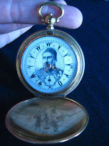 ANTIQUE OTTOMAN MILITARY ABDÜLKERIM NADIR PASHA J. DENT POCKET WATCH