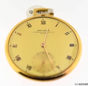 Audemars Piguet 18K Yellow Gold 42mm Mechanical Pocket Watch