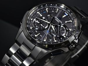 CASIO watch OCEANUS GPS hybrid Solar radio OCW-G1000B-1AJF Men from japan