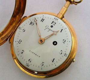 verge fusee gold 18k repeater pierre gregson repetition montre coq sonnerie