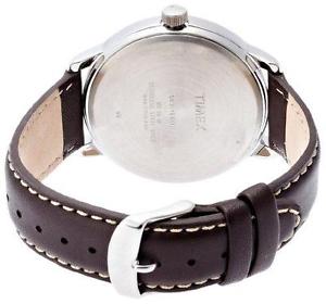 Classics Gents Analogue Indiglo Brown Leather Wristwatch T28201