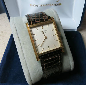 Montre Patek Phillipe rectangulaire