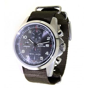 GLYCINE WATCH - COMBAT CHRONOGRAPH Ref. 3924-10AT-TB2