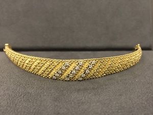 Vintage 14k Yellow Gold Ladies Cortina Swiss Diamond Locket WristWatch
