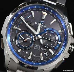 CASIO watch OCEANUS GPS hybrid Solar radio OCW-G1000-1AJF Men