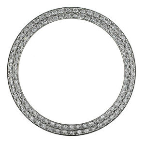 Pasha Cartier Chrono per 36 mm personalizzato 2ct Diamanti