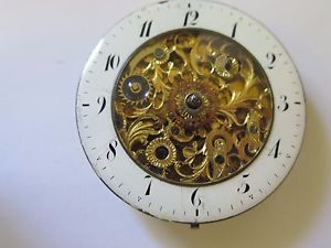 Verge Fusee Watch Movement